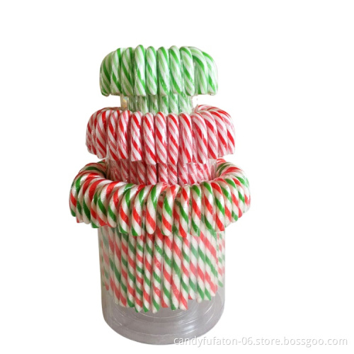 100PK Candy Canes in Jars for Christmas
